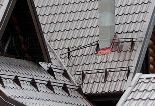 Монтаж снегозадержателя эконом в Нижнекамске